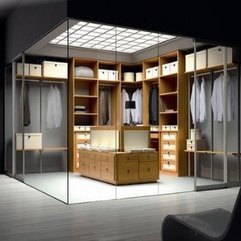 Closet Design Glass Walls Spazzi Walking - Karbonix