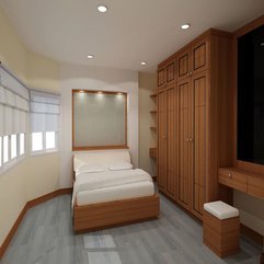 Best Inspirations : Closet With Wooden White Bed Gray Clean Floor Vintage Wadrobe - Karbonix