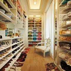 Best Inspirations : Closets Long Narrow Walk Closet Design Wit Floor To Ceiling Shelves Walk In - Karbonix