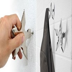 Coat Hook Ninja Star - Karbonix