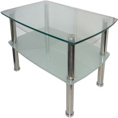 Coffee Glass Table Rectangular Contemporary - Karbonix