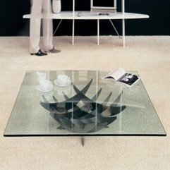 Coffee Table Made From Glasses - Karbonix