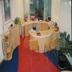 Color Computer Office Furniture Design Wood - Karbonix