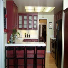 Best Inspirations : Color Trends With Red Cabinet Kitchen Paint - Karbonix