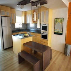 Color Trends With Wooden Seat Kitchen Paint - Karbonix