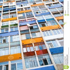 Colorful Apartment Building Stock Photo Image 19892870 - Karbonix