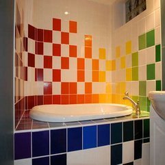 Best Inspirations : Colorful Bathroom Decoration Tiles Furnishing - Karbonix
