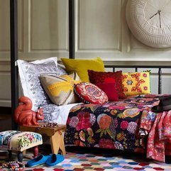 Best Inspirations : Colorful Bedroom Design Ideas Floral - Karbonix