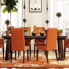 Colorful Dining Room Decorating With Natural Style - Karbonix