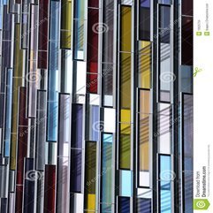 Colorful Glass Facade Architecture Abstract Stock Images Image - Karbonix