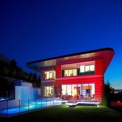 Colorful Modern House Design Ideas Orange House By Yazgan Design - Karbonix