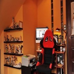 Best Inspirations : Colors Computer Furniture Imac Workspace Orange - Karbonix