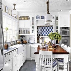 Colors With White Cabinets With Country Design Kitchen Paint - Karbonix