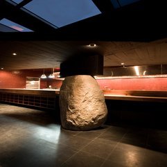 Columns Restaurant Interior Design Granite - Karbonix