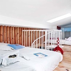 Best Inspirations : Comfort White Bedroom Paint With Wooden Wall Design - Karbonix