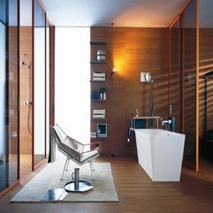 Comfortable Bath Layer Pleasant Contemporary Bathroom - Karbonix