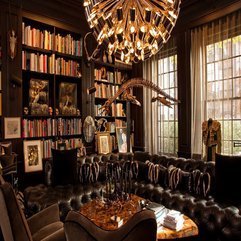 Comfortable Beautiful Home Library - Karbonix