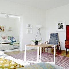 Best Inspirations : Comfortable Scandinavian Apartment Deco Living Area Interior - Karbonix