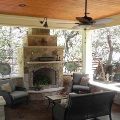 Common Design Build Outdoor Porches With Fireplaces - Karbonix