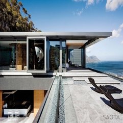 Best Inspirations : Completed With Black Lounge Chairs Overlooking Sea Luxurious Balcony - Karbonix