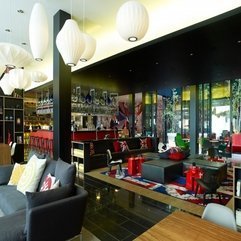 Best Inspirations : Completed With British Flag Interior Luxurious Bar - Karbonix