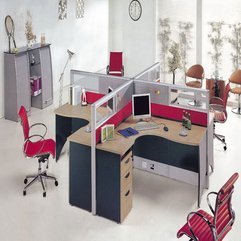 Computer Furniture Design Four Room - Karbonix