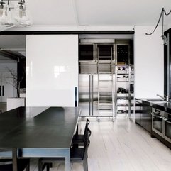 Contemporary Apartment Kitchen Charm Spacious Designed Apartment - Karbonix