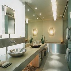 Best Inspirations : Contemporary Bathroom Decorating Ideas Luxury - Karbonix