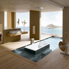 Contemporary Bathroom Design Ideas With Sketchy Arrangement - Karbonix