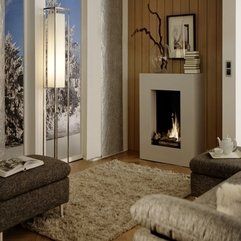 Best Inspirations : Contemporary Central Fireplace Bioethanol Open Hearth Free - Karbonix