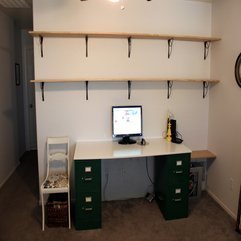 Contemporary Fresh Desk And Shelves - Karbonix