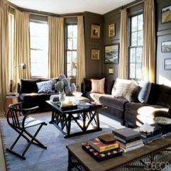 Best Inspirations : Contemporary Modern Living Room With Brown Color - Karbonix