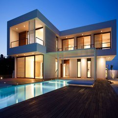 Best Inspirations : Contemporary Residence With Perfect Lighting Arrangement The Night Two Level - Karbonix