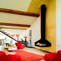 Best Inspirations : Contemporary Wall Mounted Fireplace Gas Open Hearth PAXFOCUS - Karbonix