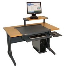 Conventional Computer Workstations Table Graded - Karbonix