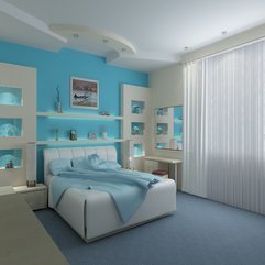 Cool Blue Bedrooms Inspirational Modern - Karbonix