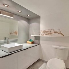 Best Inspirations : Cool Foldable Modern Apartment Bathroom Ideas - Karbonix