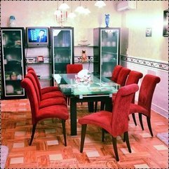 Best Inspirations : Cool French Dining Room Design With Modern Glass Dining Table That - Karbonix