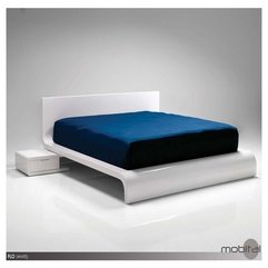 Cool Modern Flo Modern Platform Bed - Karbonix