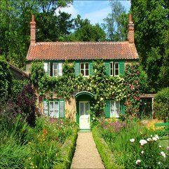 Best Inspirations : Cottage With Green Acsent Country - Karbonix