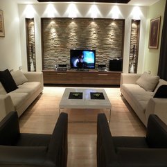 Best Inspirations : Couchand Bricks Wall Living Room - Karbonix