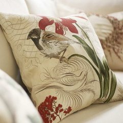 Couches With Birds Image Decorative Pillows - Karbonix