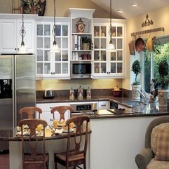 Best Inspirations : Countertop Ideas White Cabinet Country Kitchen - Karbonix