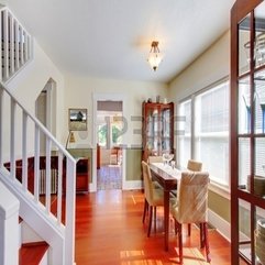 Cozy Charming Dining Room In Small American House With Classic - Karbonix