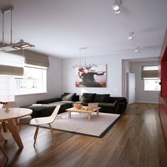 Cozy Contemporary Apartment Living Room Vanity - Karbonix