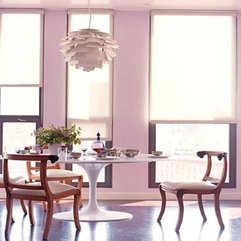 Cozy Dining Room With Pink Interior Daily Interior Design - Karbonix