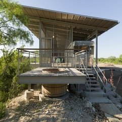 Cozy Locomotive Ranch Trailer By Andrew Hinman Architecture 7 - Karbonix