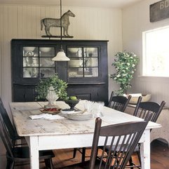 Best Inspirations : Cozy Vintage Style Modern Interior Decor Inspirations Dining Room - Karbonix
