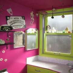 Creative Pink Bathroom Paint Ideas VangViet Interior Design - Karbonix