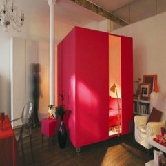 Cube Bedroom Mobile Red - Karbonix